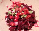 Foto del paso 5 de la receta Ensalada de remolacha y cebolleta fresca