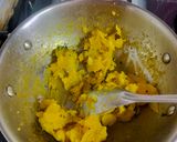 A picture of step 4 of Sooji balls with stuffed potato.