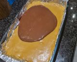 A picture of step 10 of Millionaire's Shortbread.