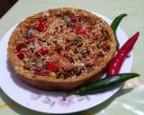 Cara Membuat Pie Pizza Tempe Topping Sosis Jamur 4