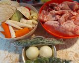 Gyökérzöldségek és társaik, az én húslevesemben recept fázis 1 fotója
