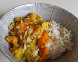 Foto del paso 5 de la receta: Coliflor asada en salsa suave de curry con arroz basmati