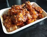 A picture of step 4 of Hot and Sweet Sauce Chicken.