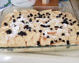 A picture of step 5 of Blueberry Bread Pudding.