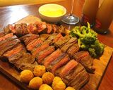 Hình bước làm 7 của món Steak thịt bò bít tết Angus Úc - nấu chuẩn Michelin Pháp 🇫🇷