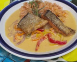 Foto del paso 10 de la receta: *SALMÓN CON PIMIENTOS FRESCOS Y CREMOSOS*