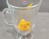 A picture of step 4 of Mango Mastani.