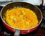 A picture of step 4 of Kashmiri Dum Aloo.