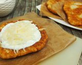 Gluténmentes lángos recept fázis 2 fotója