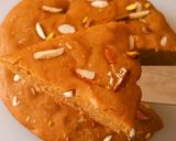 A picture of step 8 of Wheatflour Banana Jaggery Cake.