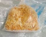 Foto langkah ke 1 dari resep Peyek Rebon Cetak Tanpa Tepung Beras.