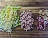 Une image de l'étape 2 de Salade au Roti.