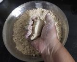 A picture of step 2 of Bajara vada (pearl millet vada).