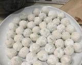 Foto langkah ke 2 dari resep Cimol mozarella (cimol sultan isi keju leleh) anti gagal.