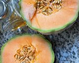 Une image de l'étape 1 de 🍹Smoothie 🍶melon 🍈🧋.