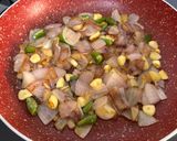 A picture of step 5 of Hyderabadi Paneer Masala.