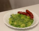 Zöldborsós gnocchi recept fázis 5 fotója