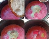 A picture of step 2 of Desiccated Coconut Burfi.