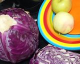 عکس مرحله 1 از دستور آب گل کلم قرمز با بستنی