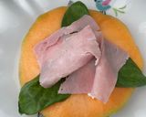 Une image de l'étape 2 de Jambon /melon.