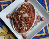A picture of step 8 of Carrot paneer Halwa.