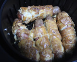 Foto del paso 8 de la receta: Salchichas con hojaldre en freidora de aire