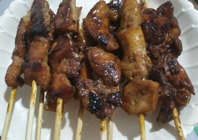 Langkah-langkah untuk membuat Resep Sate Ayam Rumahan