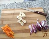 Foto del paso 3 de la receta: Fideos con salsa de pollo