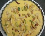 A picture of step 3 of Mango phirni pie.