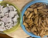 Foto langkah ke 1 dari resep 30. Tempe Daging Bumbu Rujak.
