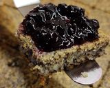 Fitt cukormentes mákos-kókuszos süti recept fázis 3 fotója