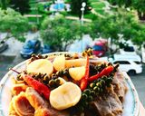 Hình bước làm 5 của món Bắp bò ngâm mắm