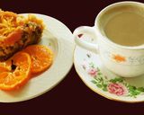 A picture of step 7 of Upside down orange cake.