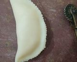 A picture of step 4 of Gujiya.