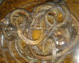 Foto langkah ke 7 dari resep Oseng Kikil Sapi Tomat Ijo dan Petai (Pete).