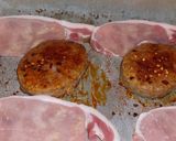 A picture of step 2 of My freezer 1/4lb burgers (oven style).