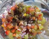 A picture of step 2 of Grapes Salsa.