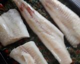 Foto del paso 2 de la receta: Pescado al horno con espinaca. Todo hecho con congelados
