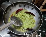 A picture of step 2 of Green Tomato Chutney.