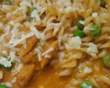 চিকেন চীজ মটর পাস্তা (chicken cheese matar pasta recipe in Bengali) রেসিপি ধাপ - 9 ছবি