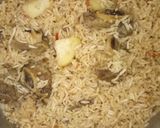 A picture of step 4 of Pilau njeri &kachumbari#my style #author marathon.