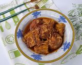 Foto langkah ke 4 dari resep Semur Tahu Telur.