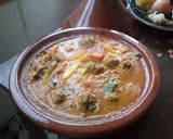 A picture of step 1 of Meatballs couscous.