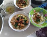 Foto langkah ke 5 dari resep Mie ayam sehat homemade.