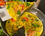A picture of step 8 of Keema Veggies loaded Frittata.