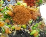 A picture of step 5 of Masala pav.