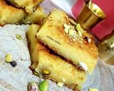 صورة لخطوة 1 من وصفة بسبوسة بالحلاوة الطحينية