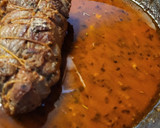 Foto del paso 9 de la receta: Solomillo de cerdo en salsa de sobrasada y queso