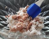 Foto del paso 4 de la receta: Hamburguesa de atún con harina de avena y quinua, + pulpa de almendra a lo Carmelita