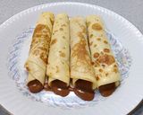 Foto del paso 8 de la receta: Panqueques con dulce de leche 💥🍪 | Crepes 🔥✔